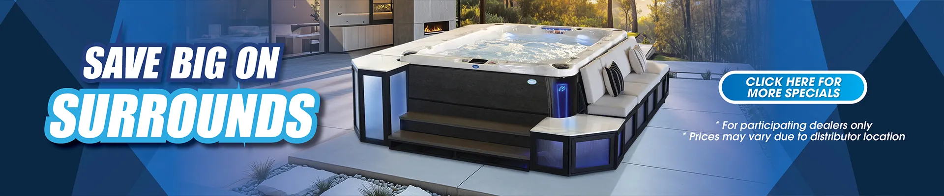 Calspas hot tub being used in a family setting - Bolingbrook
